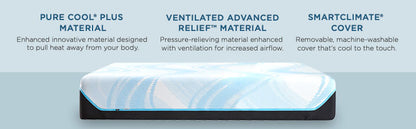 Tempur-Pedic LuxeBreeze Firm Mattress - Chapin Furniture