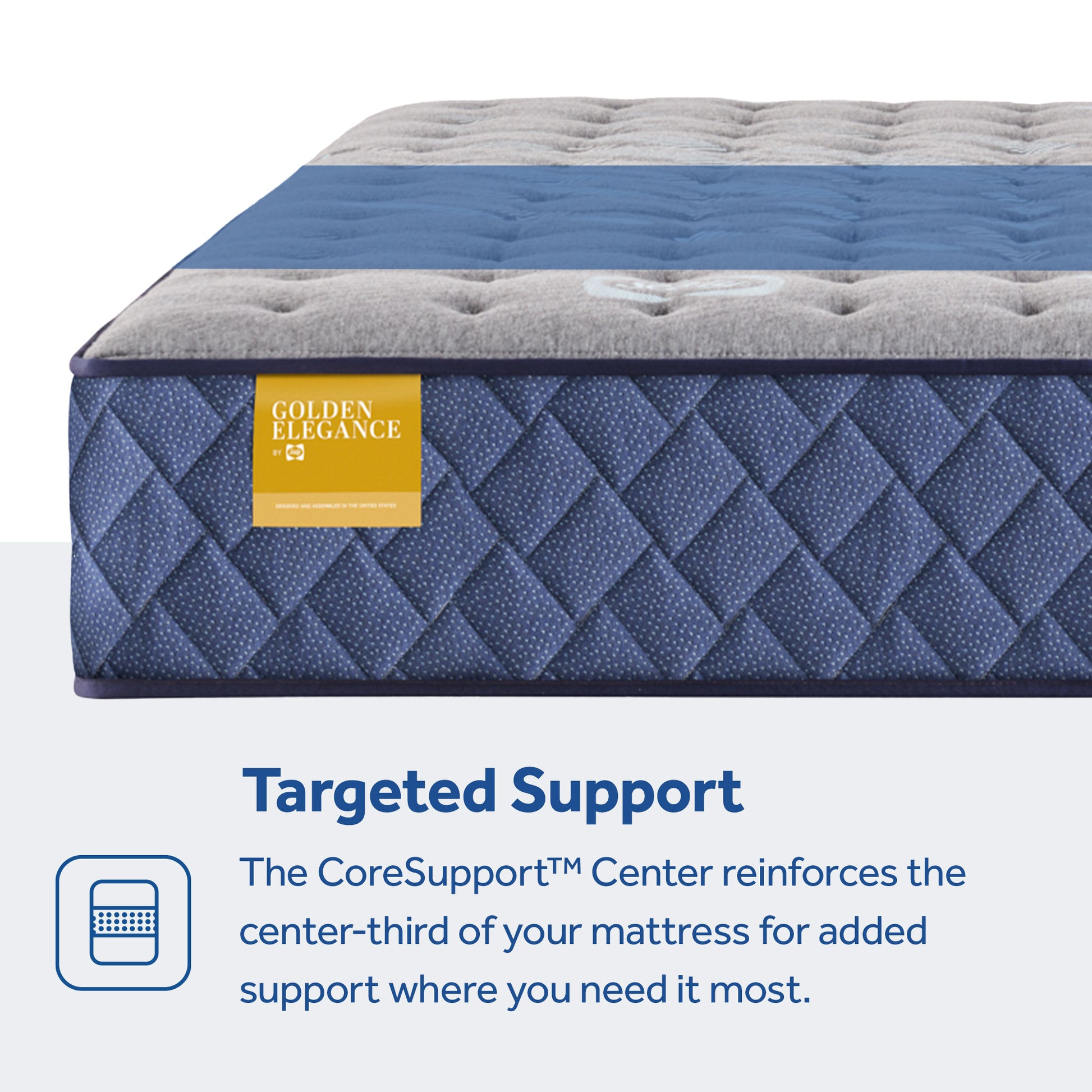 Sealy Golden Elegance Bridgerton Firm Mattress - Chapin Furniture