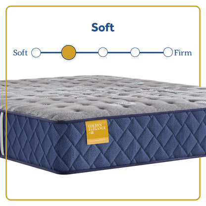 Sealy Golden Elegance Bridgerton Tight Top Soft Mattress - Chapin Furniture