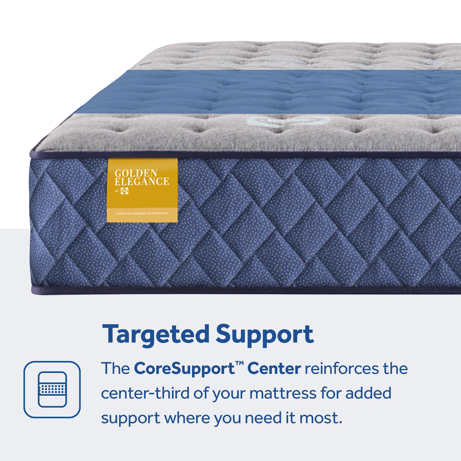 Sealy Golden Elegance Bridgerton Tight Top Soft Mattress - Chapin Furniture
