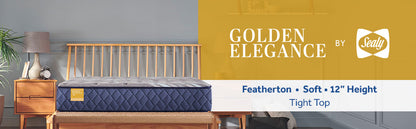 Sealy Golden Elegance Featherton Soft Tight Top Mattress - Chapin Furniture