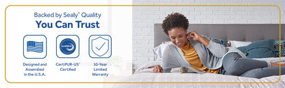 Sealy Golden Elegance Featherton Soft Tight Top Mattress - Chapin Furniture