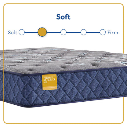 Sealy Golden Elegance Featherton Soft Tight Top Mattress - Chapin Furniture