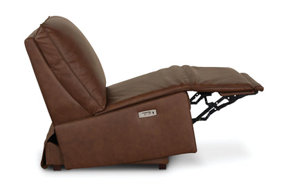 Bassett Club Level Everett Leather Modular Reclining Sofa
