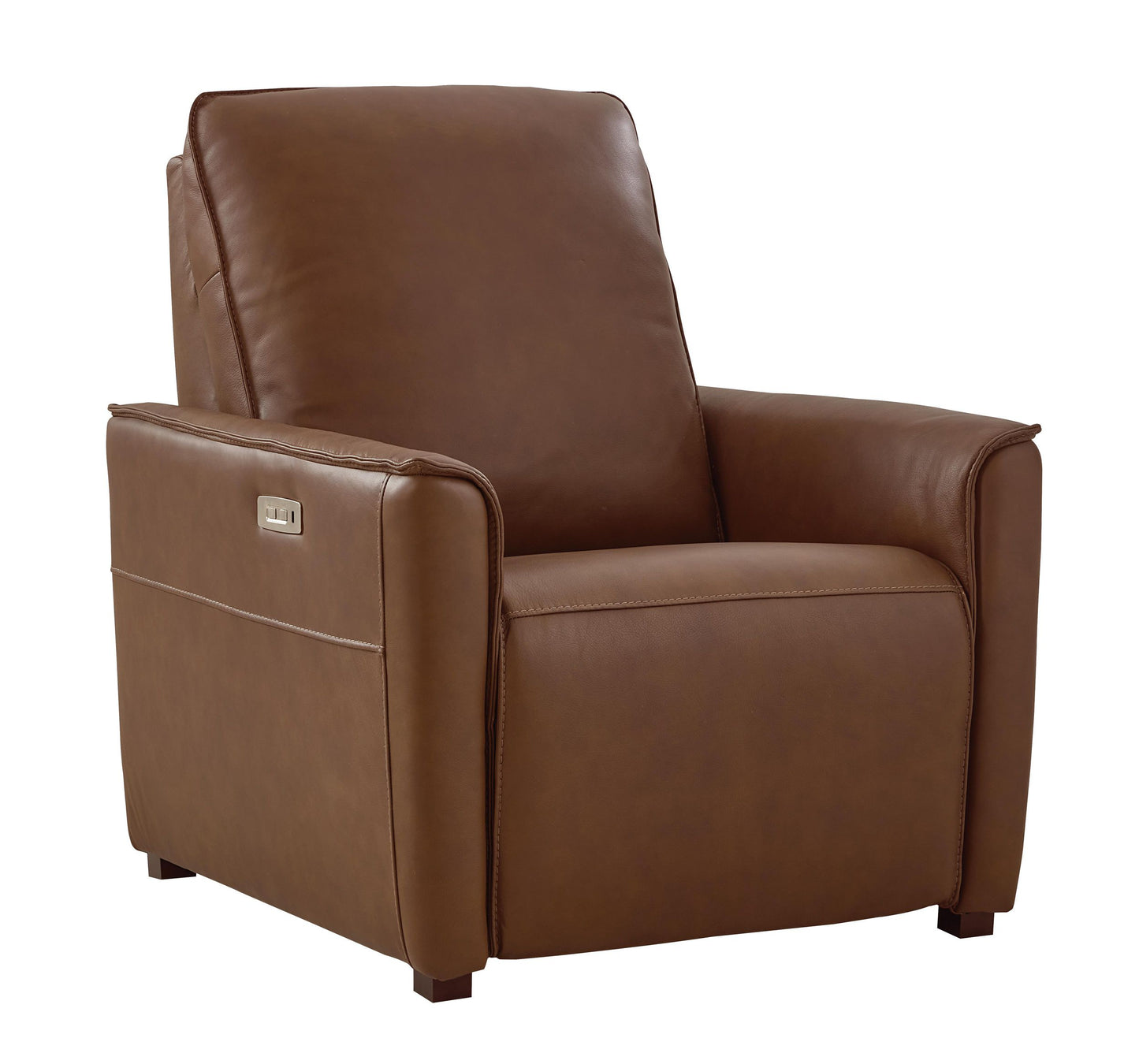 Bassett Club Level Everett Leather Zero Gravity Recliner