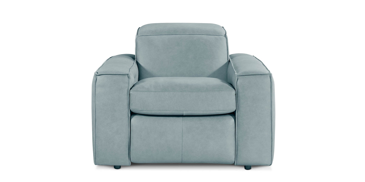 Bassett Club Level Wesley Power Leather Zero Gravity Motion Recliner