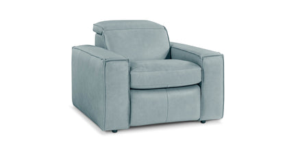 Bassett Club Level Wesley Power Leather Zero Gravity Motion Recliner