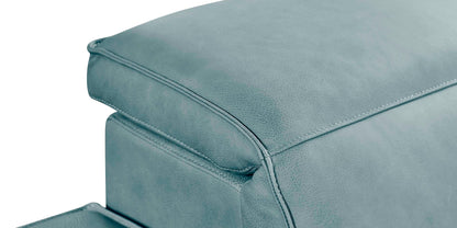 Bassett Club Level Wesley Power Leather Zero Gravity Motion Recliner