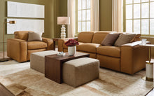 Bassett Club Level Wesley Power Leather Motion Sofa