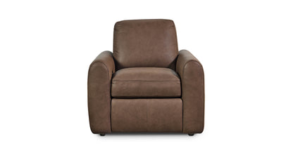 Bassett Club Level Sonny Power Leather Wall Hugger Motion Recliner