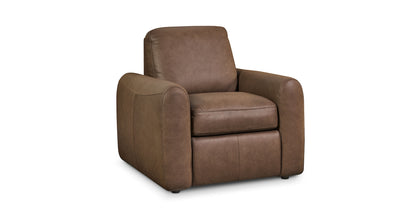 Bassett Club Level Sonny Power Leather Wall Hugger Motion Recliner