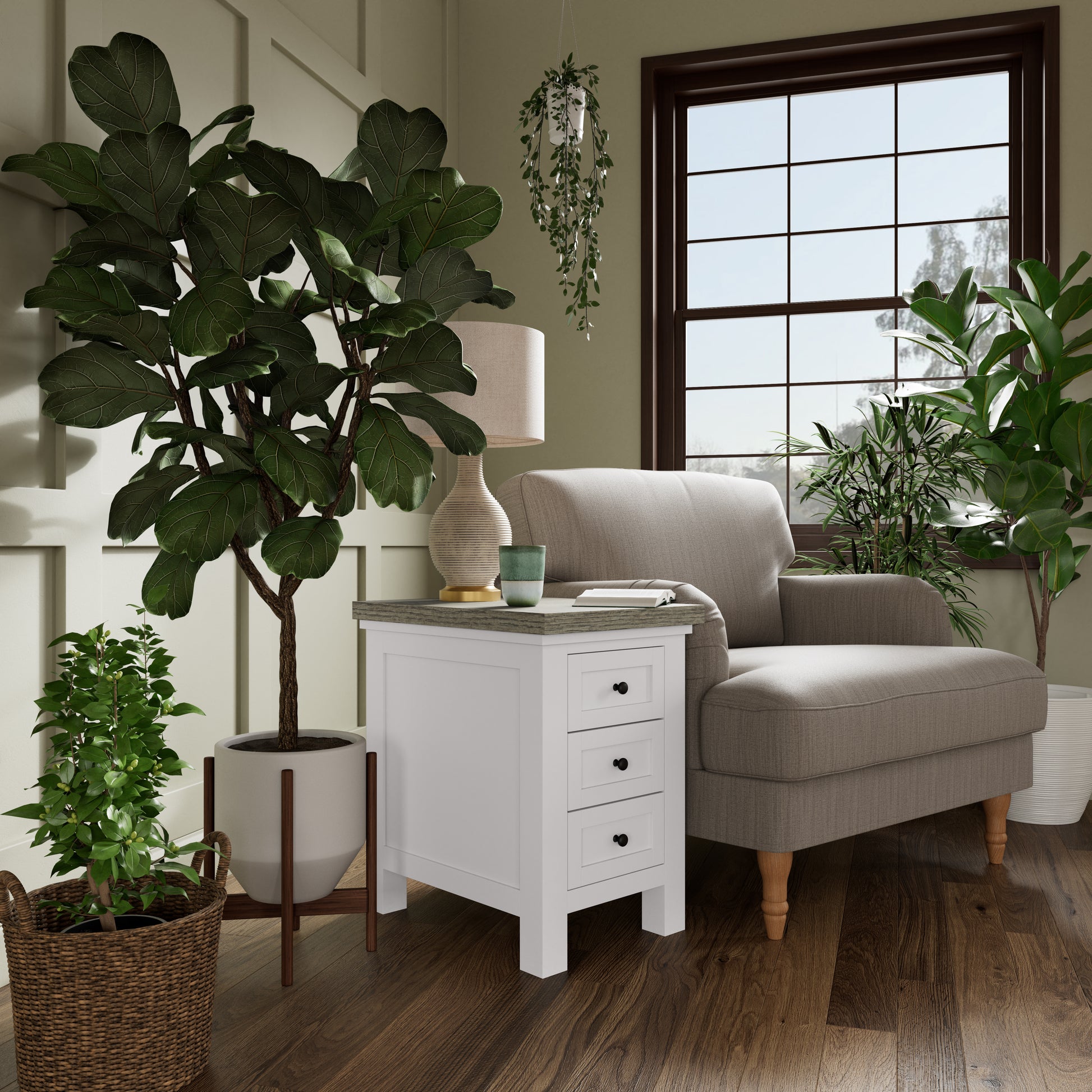 Cora Chairside Table - Chapin Furniture