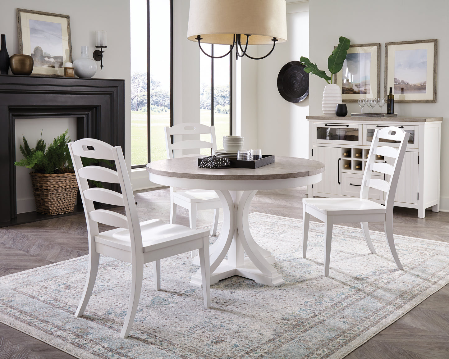 Cora Ladderback Chair- Set of 2 - Chapin Furniture
