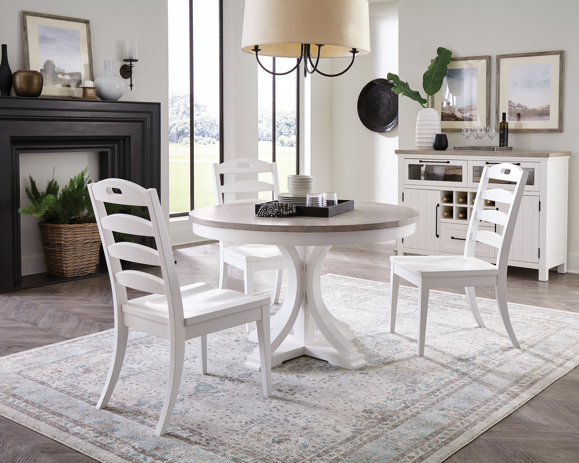 Cora Ladderback Chair- Set of 2 - Chapin Furniture