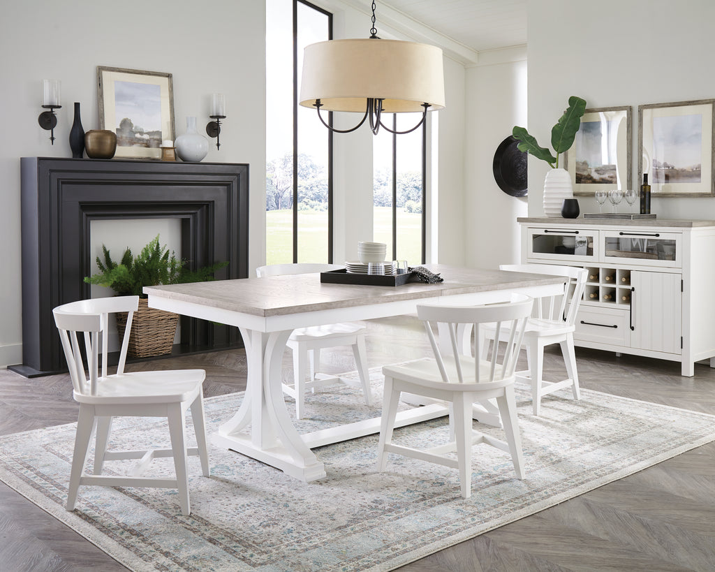 Cora Trestle Dining Table - Chapin Furniture