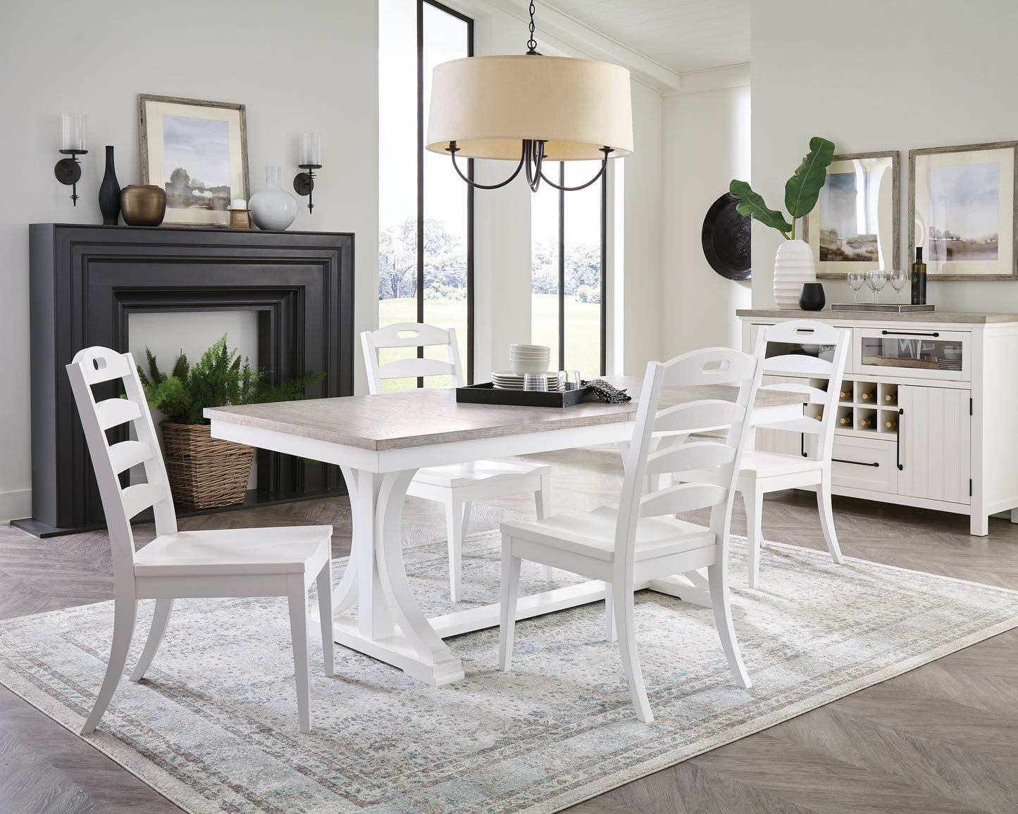 Cora Ladderback Chair- Set of 2 - Chapin Furniture