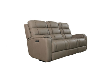 Bassett Club Level Wendell Power Motion Sofa in Dust - Chapin Furniture