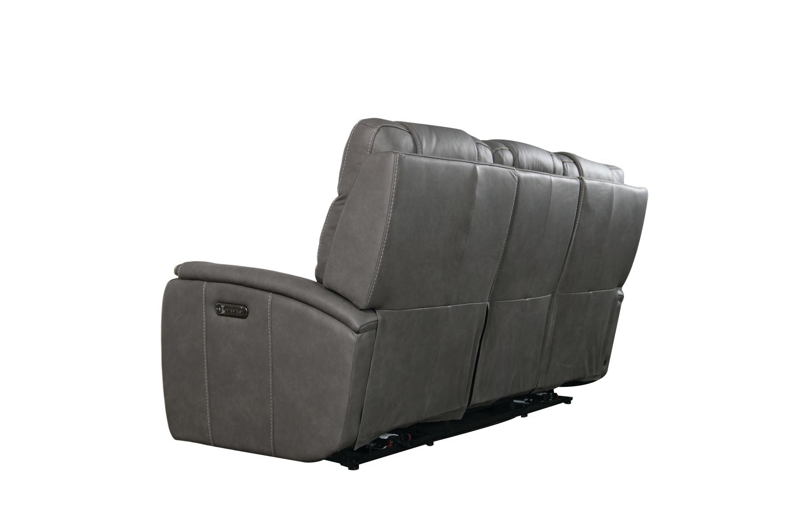 Bassett Club Level Wendell Power Motion Sofa in Gunmetal - Chapin Furniture