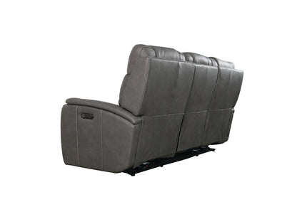 Bassett Club Level Wendell Power Motion Sofa in Gunmetal - Chapin Furniture