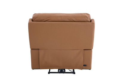 Bassett Club Level Fletcher Power Motion Wallsaver Recliner in Antelope - Chapin Furniture