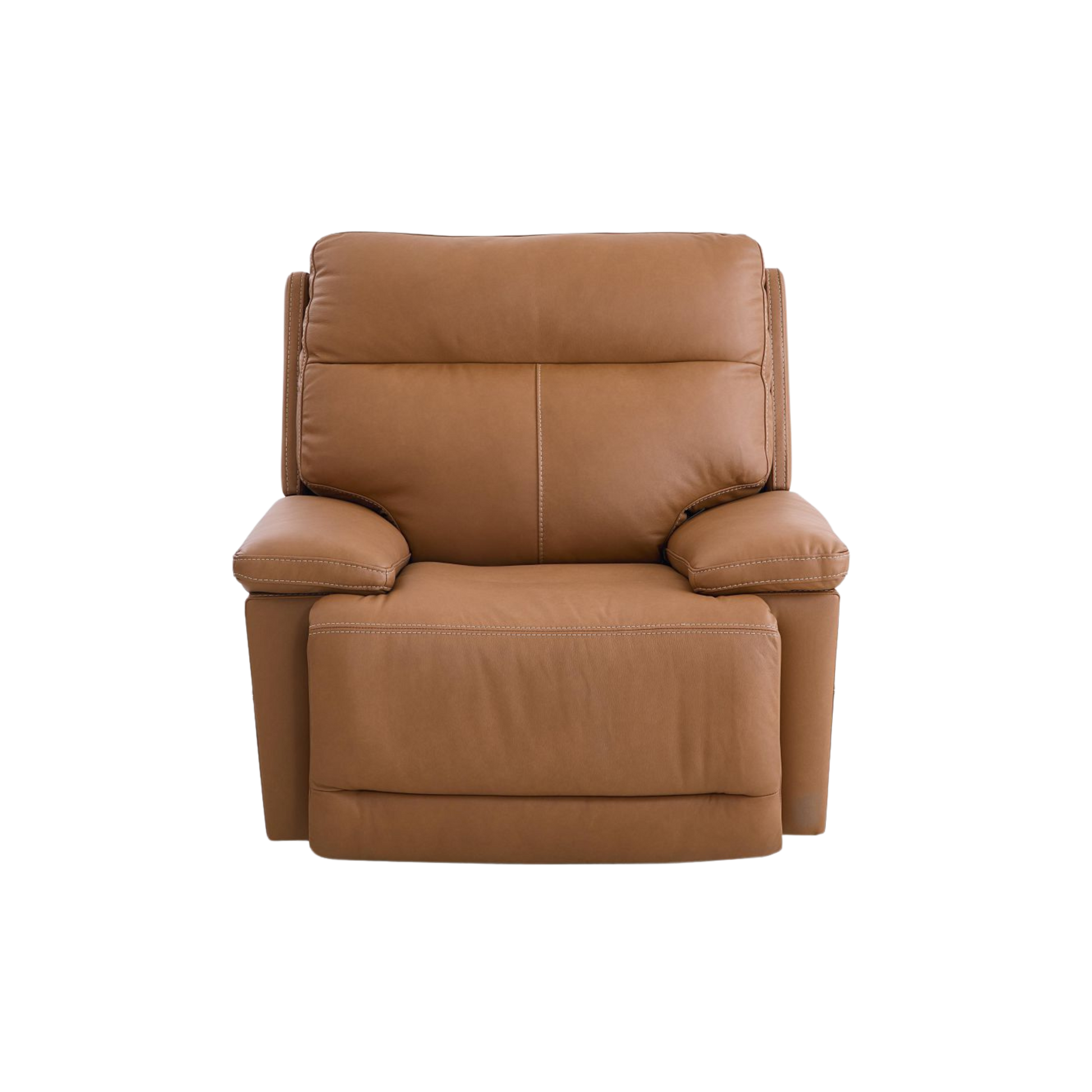 Bassett Club Level Fletcher Power Motion Wallsaver Recliner in Antelope - Chapin Furniture