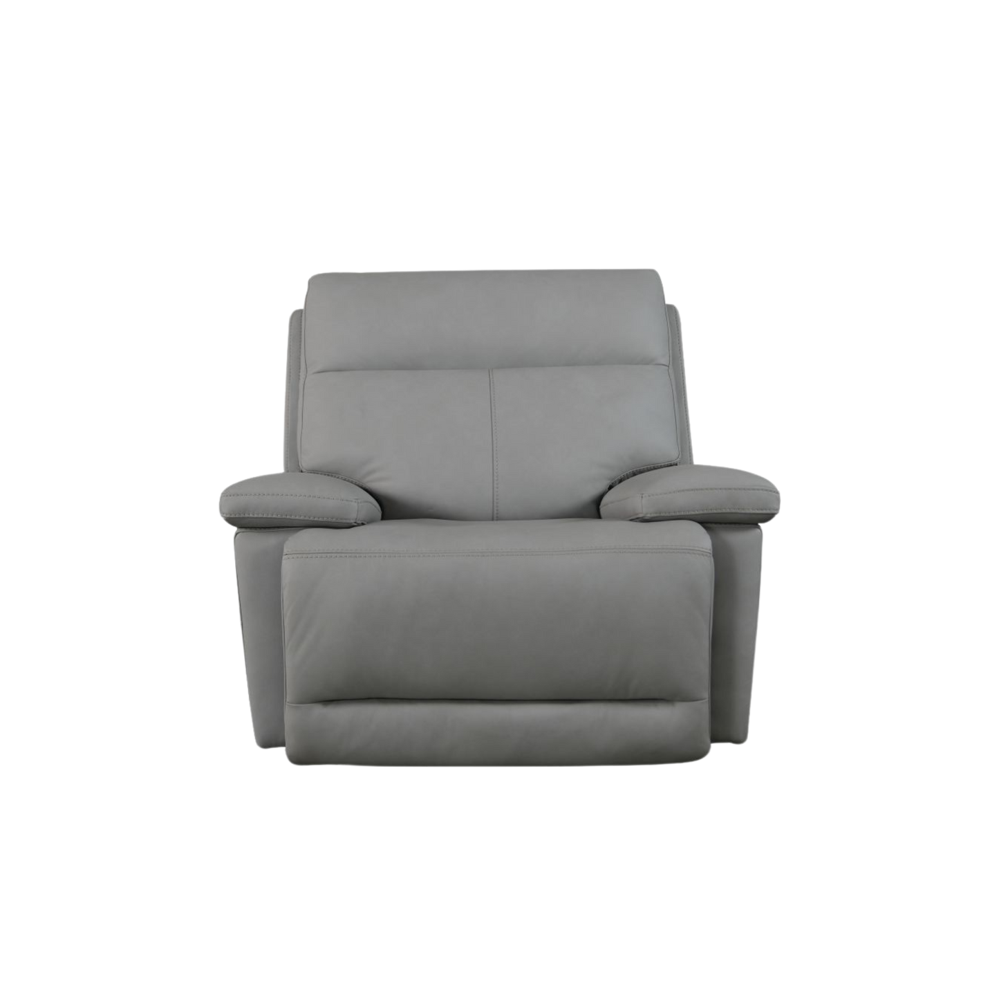 Bassett Club Level Fletcher Power Motion Wallsaver Recliner in Gray - Chapin Furniture