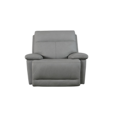 Bassett Club Level Fletcher Power Motion Wallsaver Recliner in Gray - Chapin Furniture