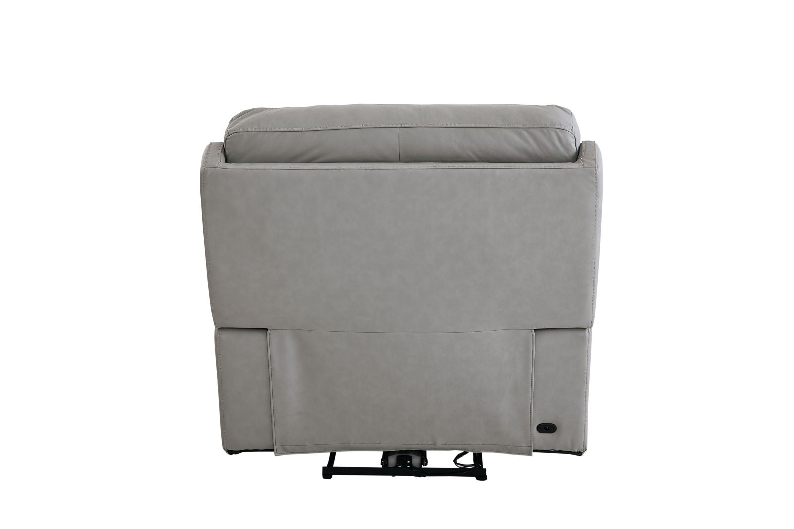 Bassett Club Level Fletcher Power Motion Wallsaver Recliner in Gray - Chapin Furniture