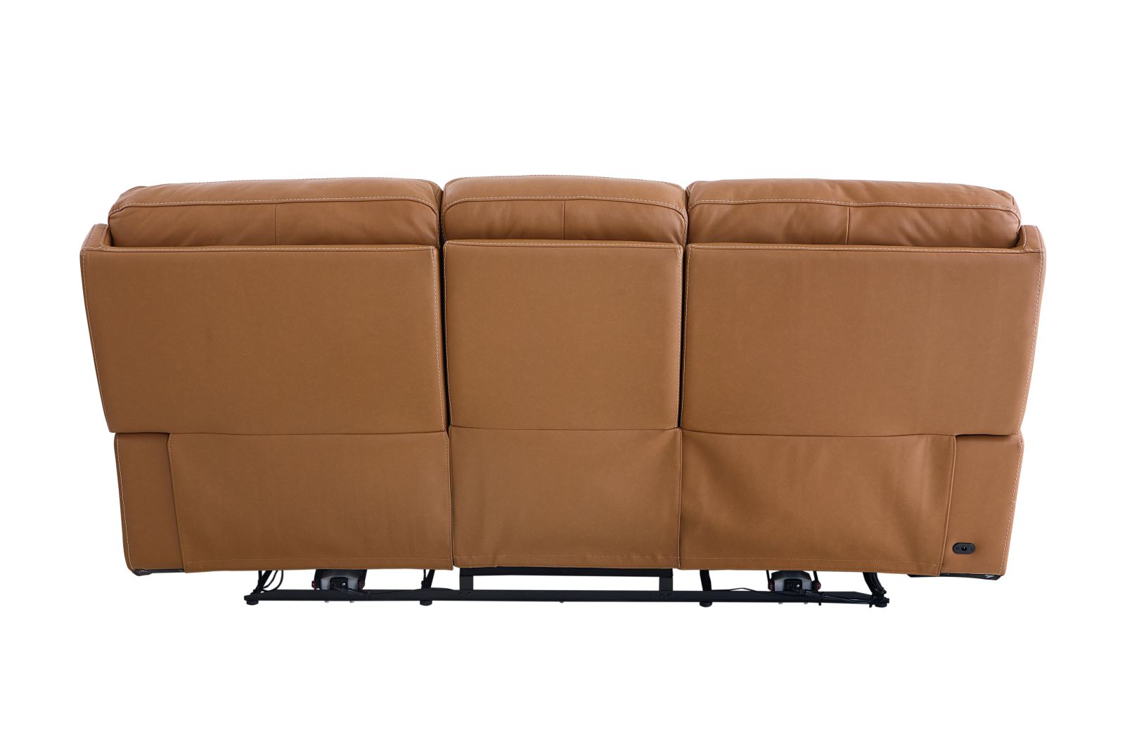 Bassett Club Level Fletcher Power Motion Sofa in Antelope - Chapin Furniture