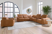 Bassett Club Level Airy Power Recliner-Antelope Leather - Chapin Furniture