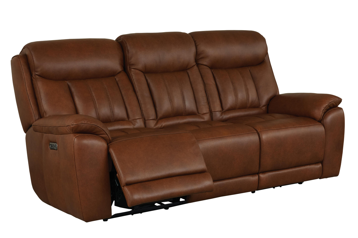 Bassett Club Level Benson Power Motion Sofa - Chapin Furniture
