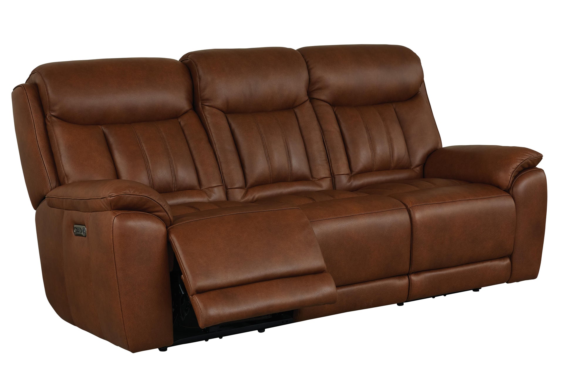 Bassett Club Level Benson Power Motion Sofa - Chapin Furniture