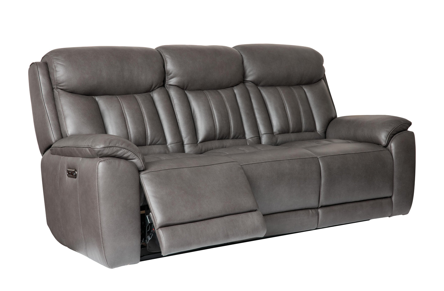 Bassett Club Level Benson Power Motion Sofa - Chapin Furniture