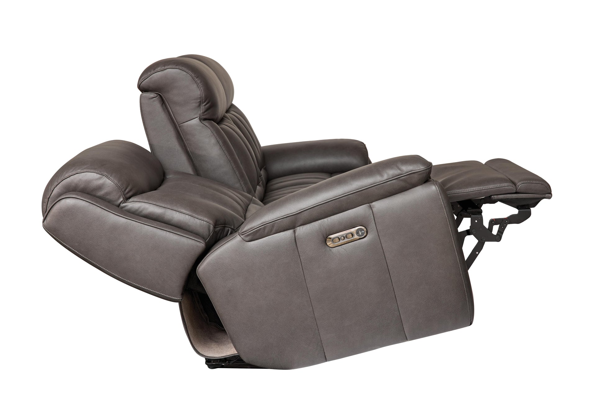 Bassett Club Level Benson Power Motion Sofa - Chapin Furniture