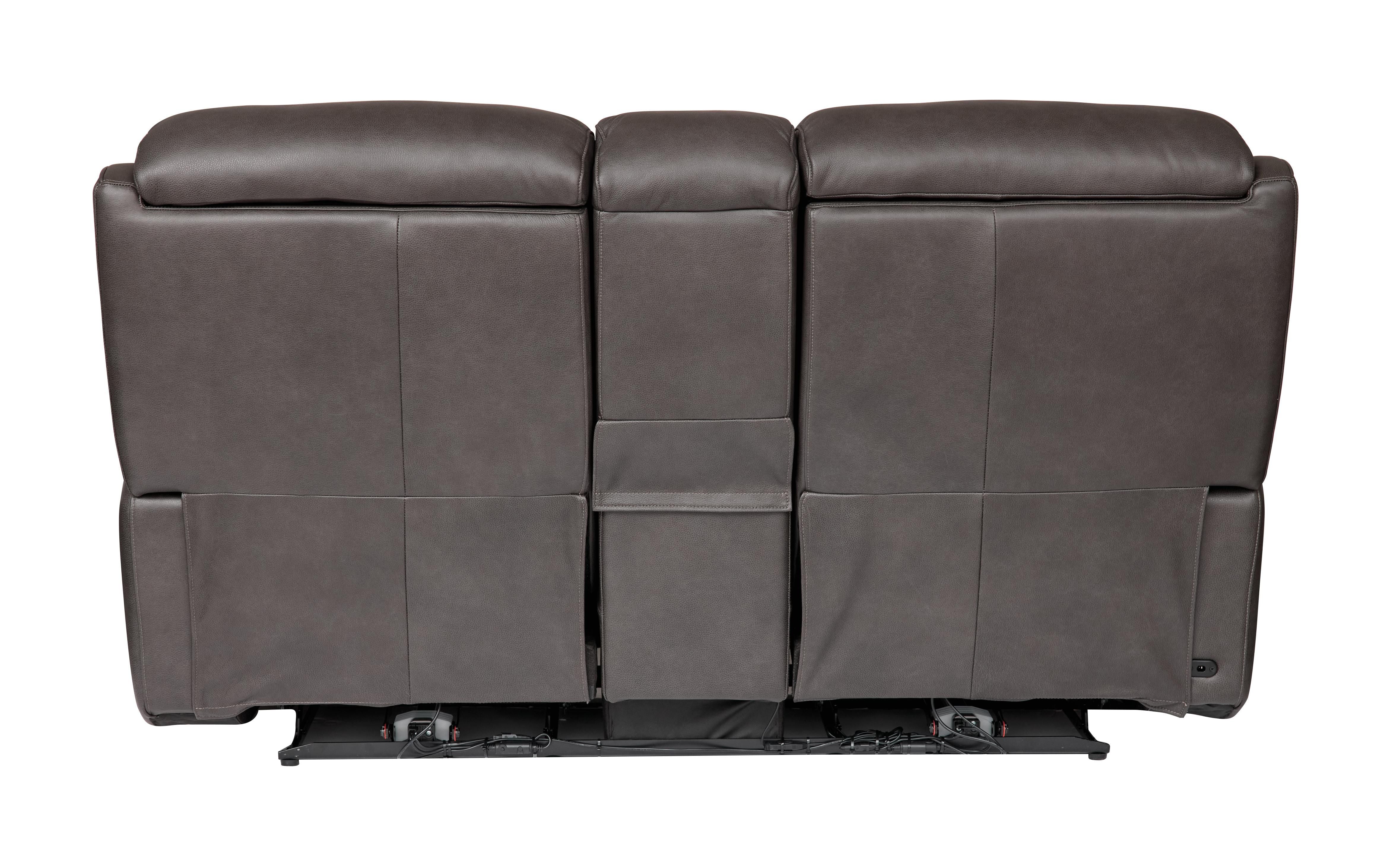 Bassett Benson Power Motion Consoled Loveseat - Thumbnail 5