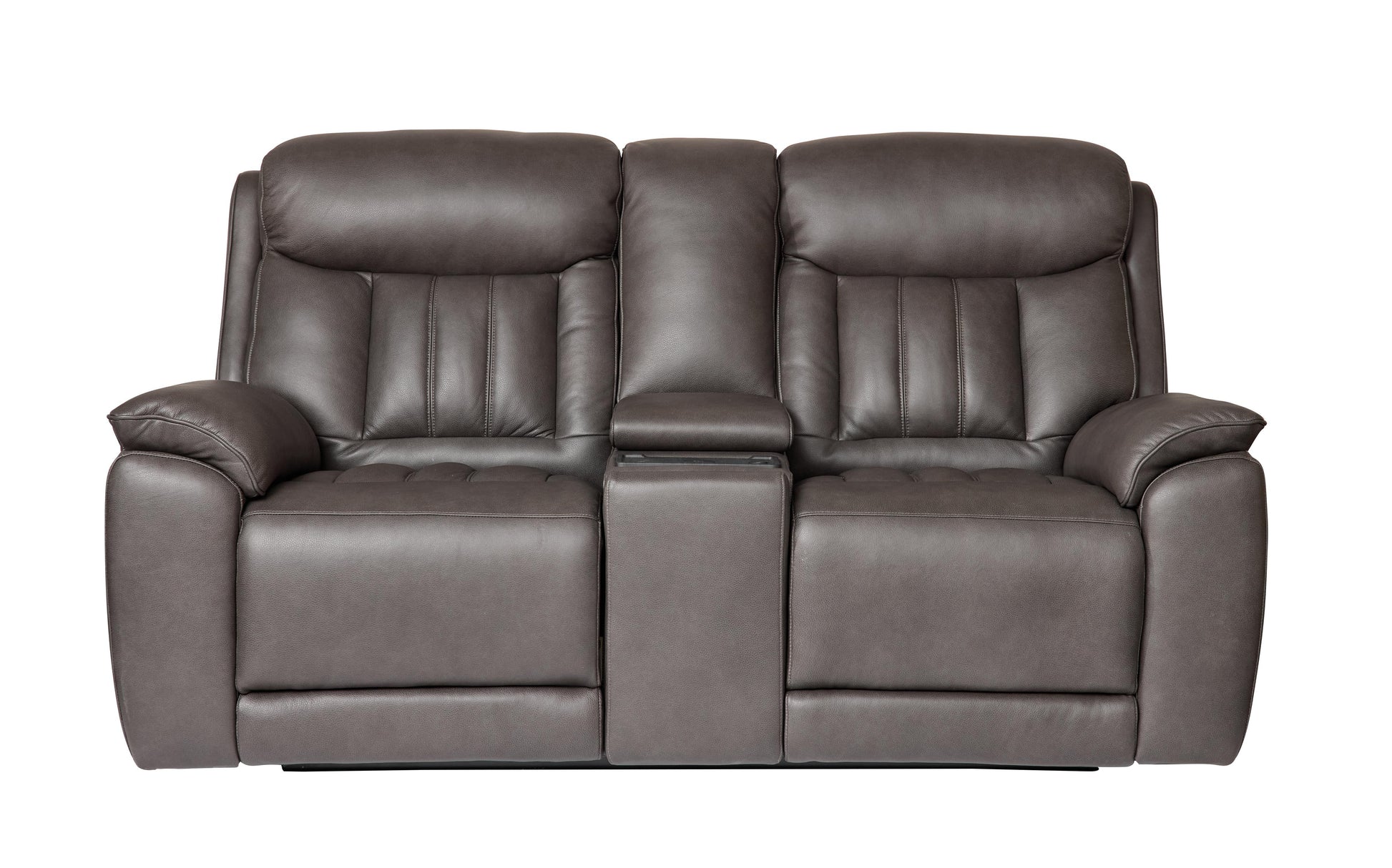 Bassett Club Level Benson Power Motion Consoled Loveseat - Chapin Furniture