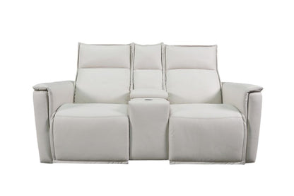 Bassett Club Level Chauncey Power Motion Consoled Loveseat - Chapin Furniture