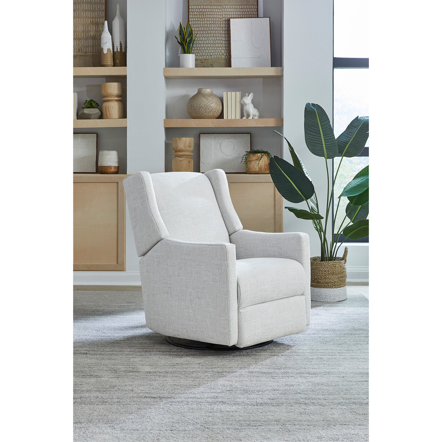 Lillian Swivel Glider Recliner- Custom - Chapin Furniture