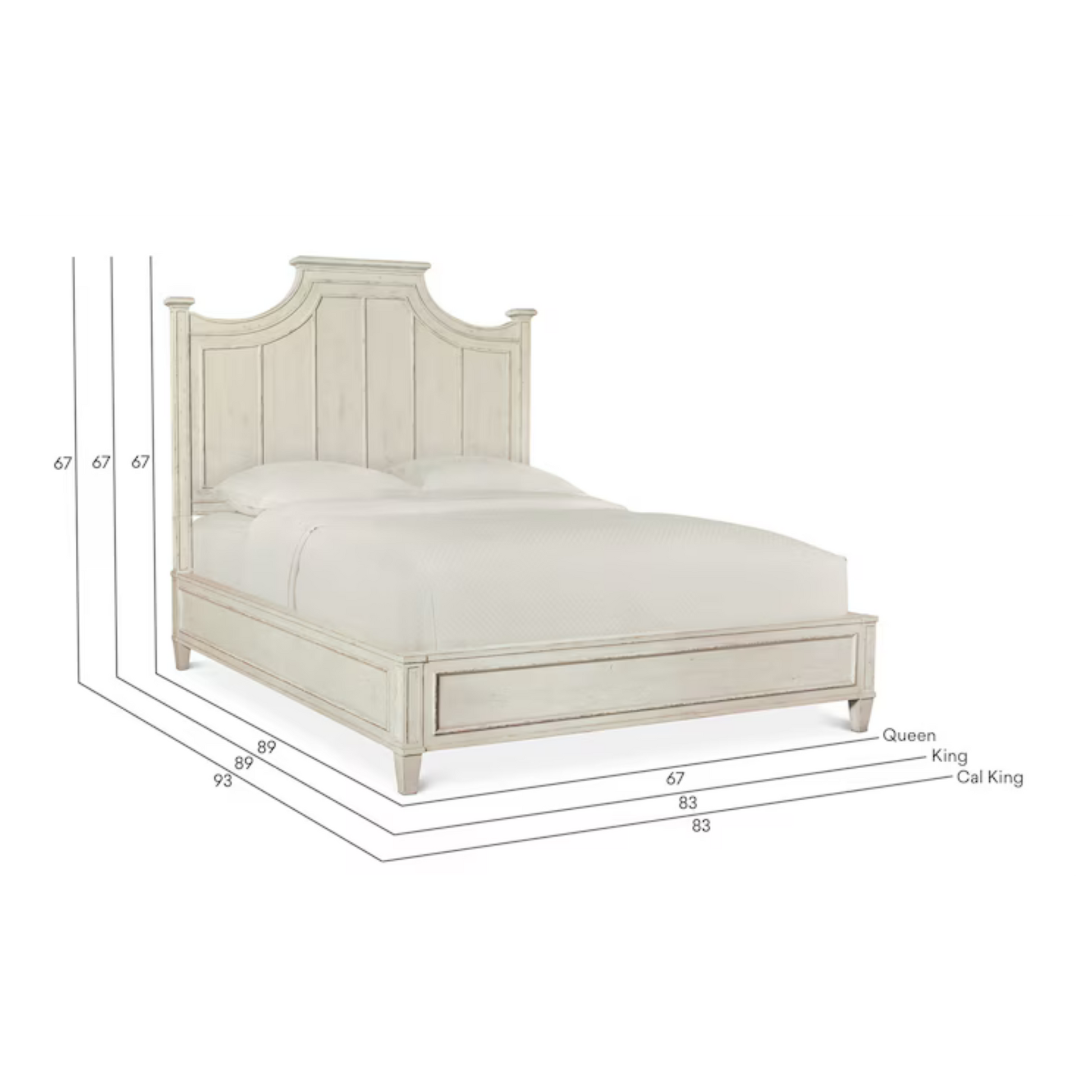 Bella Queen Panel Bed - Chapin Furniture