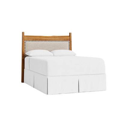 Benchmade Heritage Live Edge Upholstered Headboard - Custom - Chapin Furniture