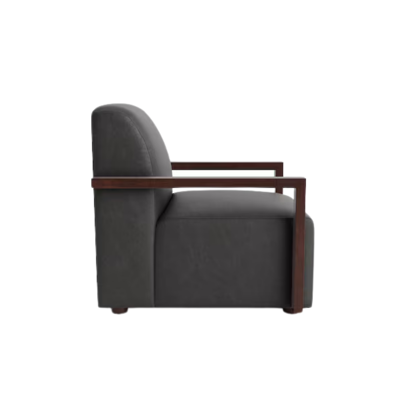 Creswell Leather Accent Chair - Custom - Chapin Furniture