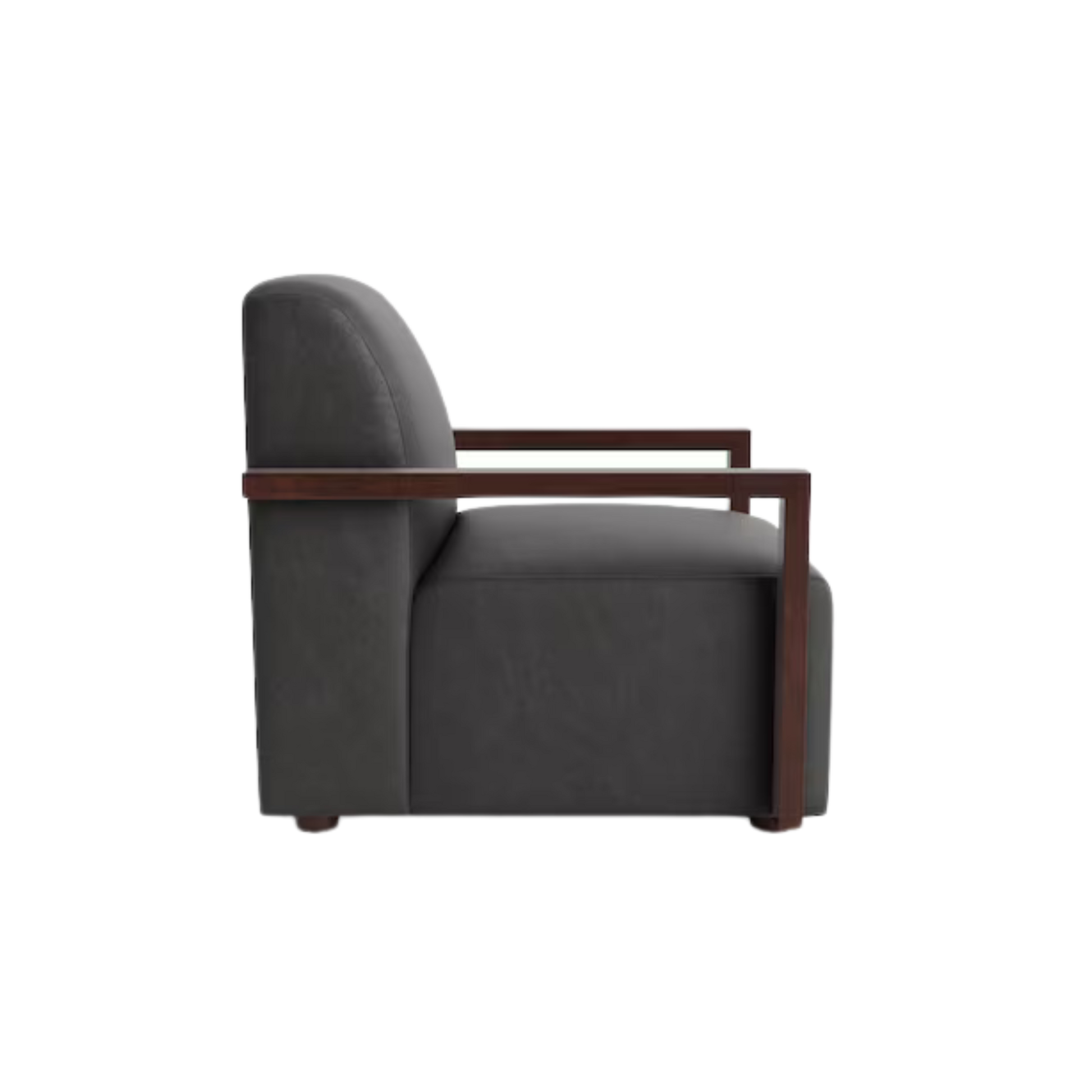 Creswell Leather Accent Chair - Custom - Chapin Furniture