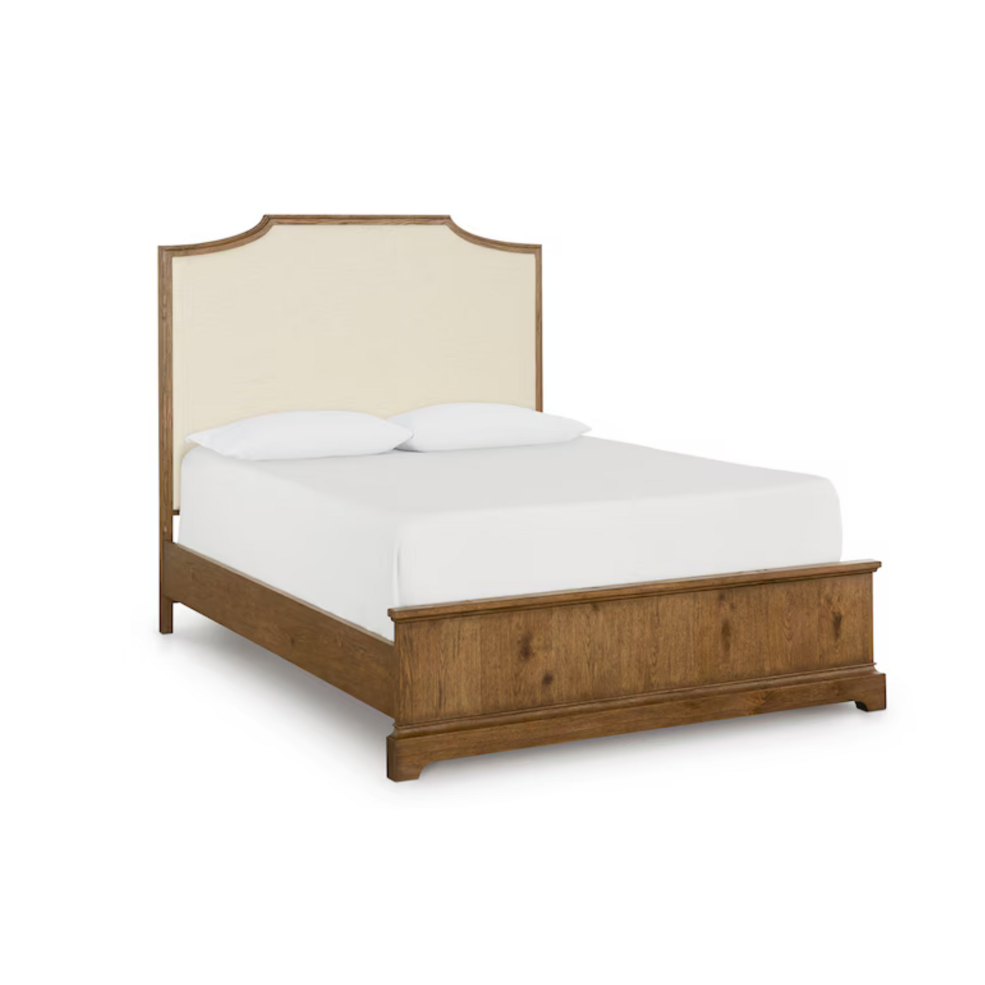 Surry Upholstered Bed Truffle Oak - Queen - Chapin Furniture