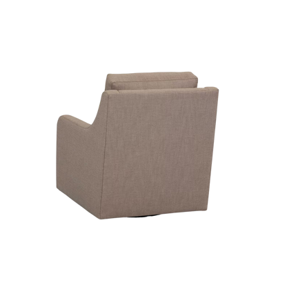 Scarlett Slope Arm Swivel Chair - Custom - Chapin Furniture