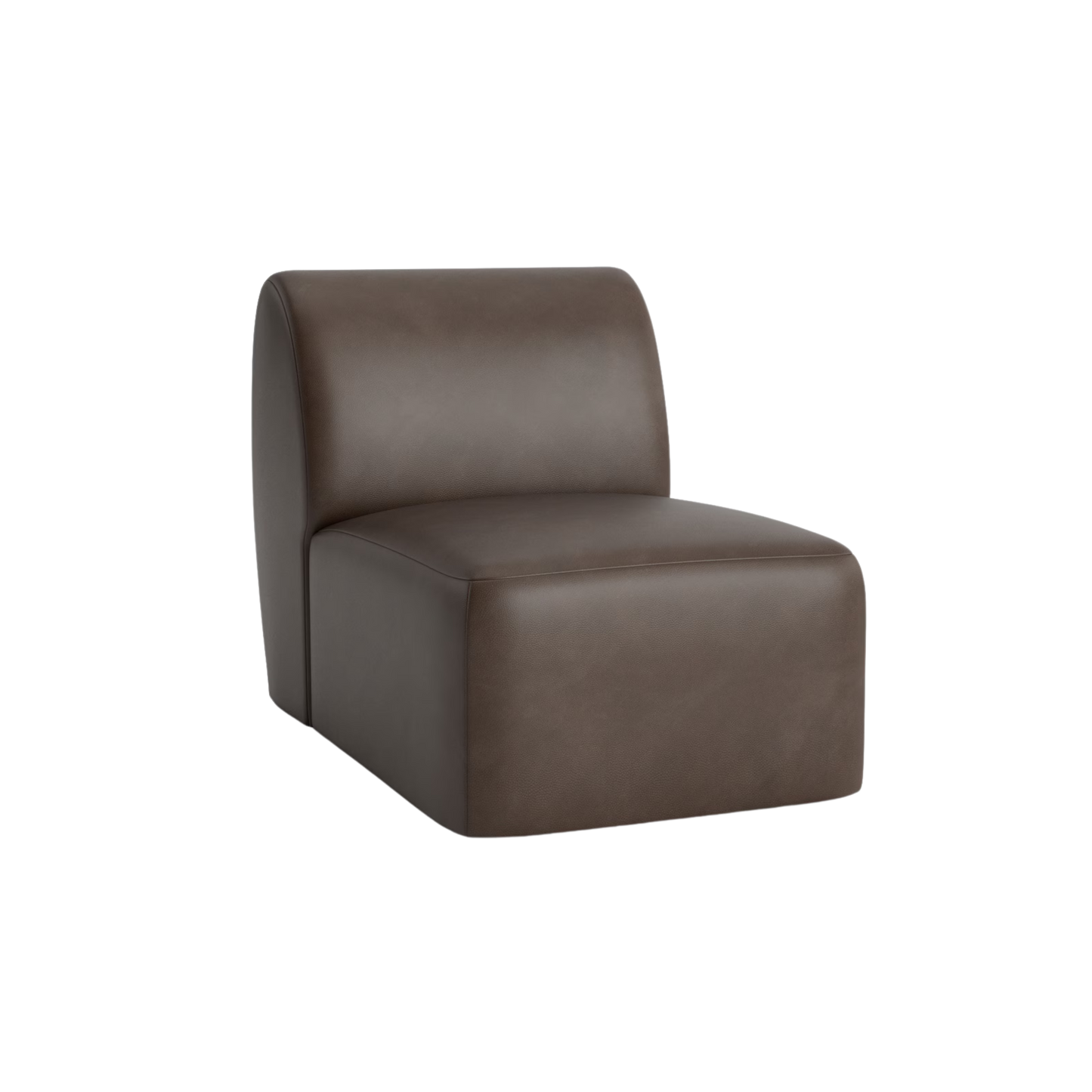 Clyde Leather Accent Chair - Custom - Chapin Furniture