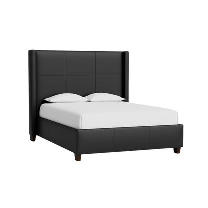 Dublin Leather Upholstered Storage Bed - Custom - Chapin Furniture