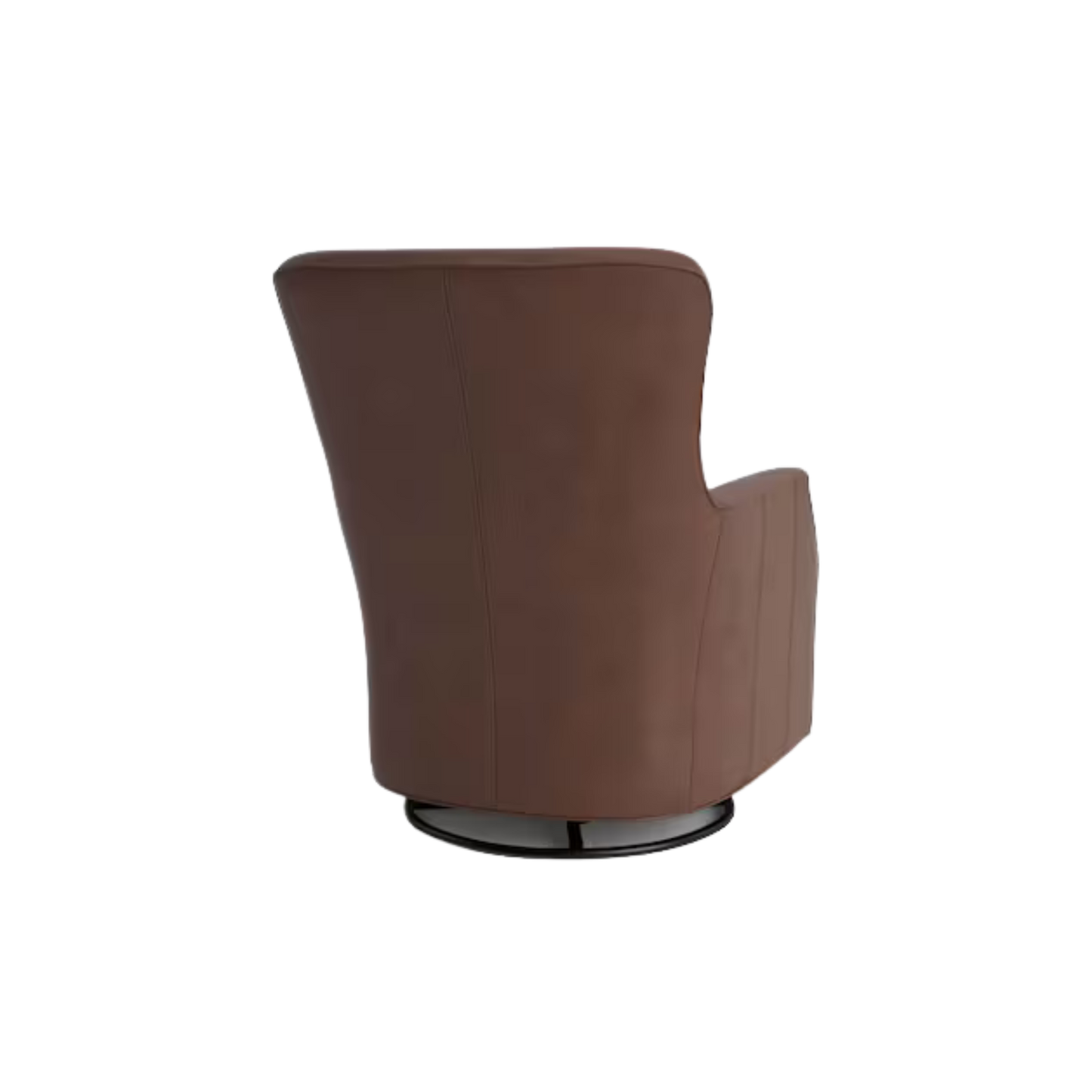 Kent Leather Slope Arm Swivel Glider Chair - Custom - Chapin Furniture