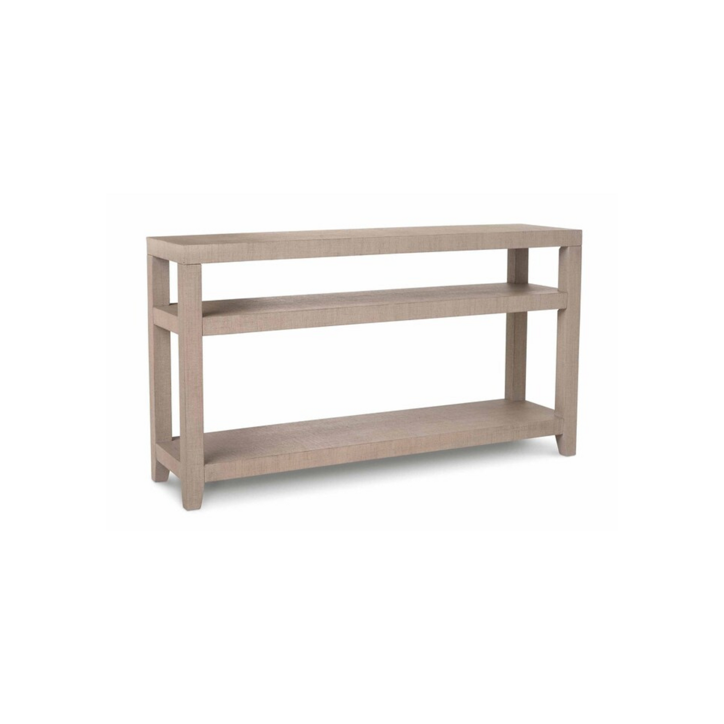 Ventura Raffia Console Table - Sand Grey - Chapin Furniture