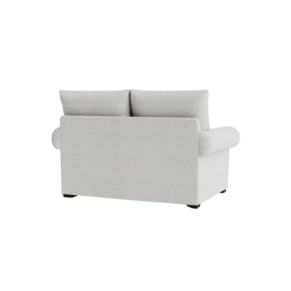 Hanover Roll Arm Loveseat - Cloud - Chapin Furniture