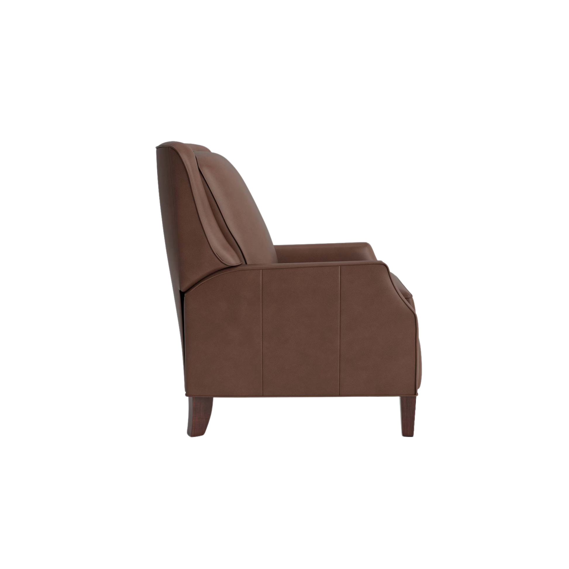 Kent Leather Slope Arm Power Recliner - Custom - Chapin Furniture